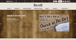 Desktop Screenshot of barnonecowboychurch.org
