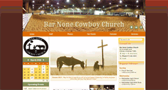 Desktop Screenshot of barnonecowboychurch.com
